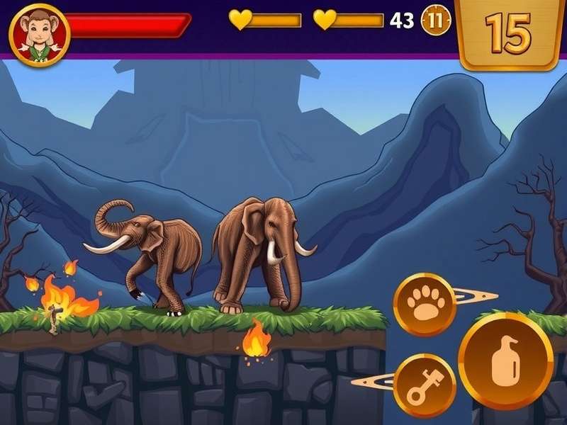 Mammoth Band performing a colossal virtual concert in BAND Game with intricate lighting and multiple band members