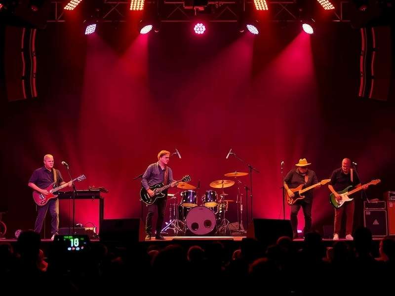 Creed band performing live in 1999, Scott Stapp singing intensely