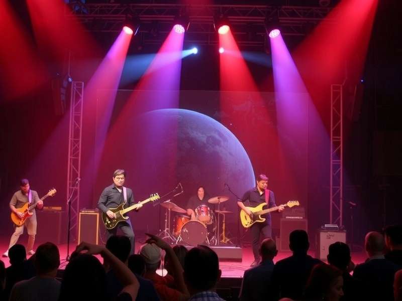 Satchvai Band in-game performance screenshot showing intricate guitar solos