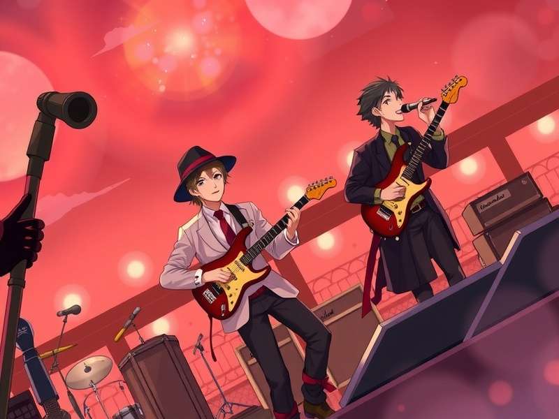 A classic Big Band performing on stage with brass and saxophone sections