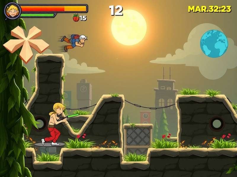 A close-up of multicoloured rubber bands forming an intricate pattern