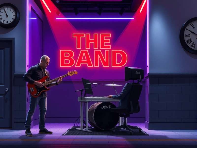 Band Q gameplay interface showing a successful band performance
