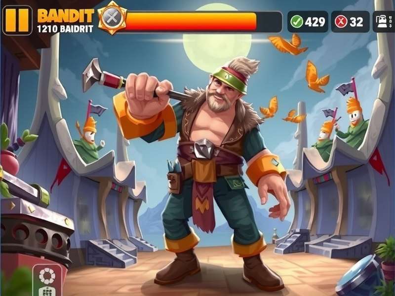 Strategic map overlay showing Bandit resource routes and ambush points in BAND