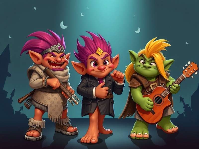 Data visualization showing Trolls Band Together difficulty curve across song tiers