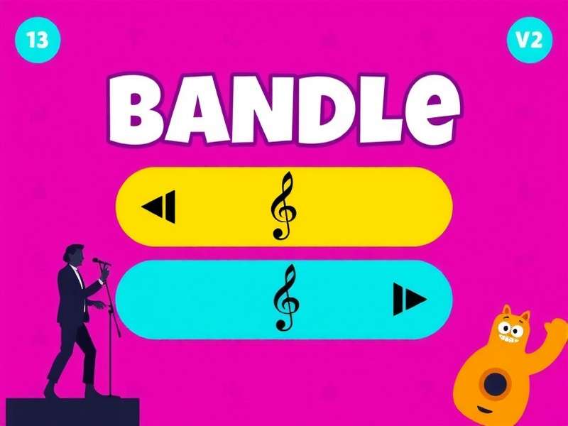 A person listening to music on headphones, deep in concentration, representing the Bandle Guess The Song challenge