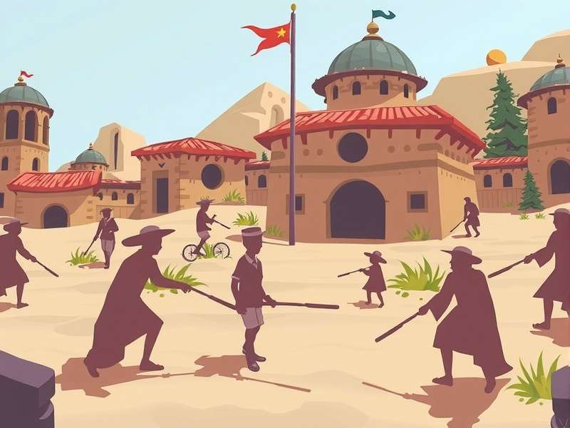 Screenshot of Bandolero gameplay showing the band performing on stage