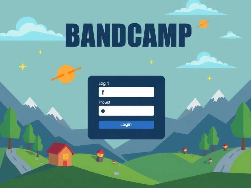 Artist performing live in a UK venue, representing the indie music scene accessible via Bandcamp