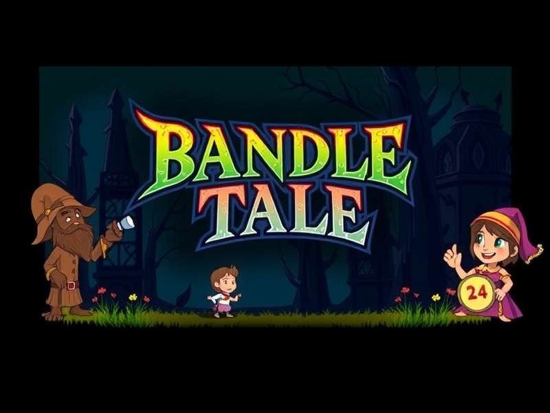 Bandle Tale game screenshot showing a band performing on stage