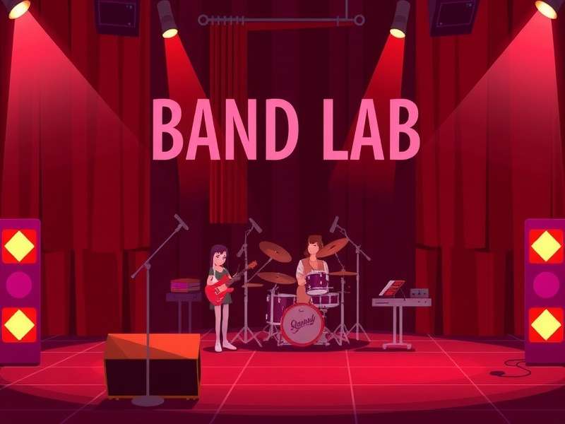 A real-time collaborative music session happening on Bandlab's online DAW interface