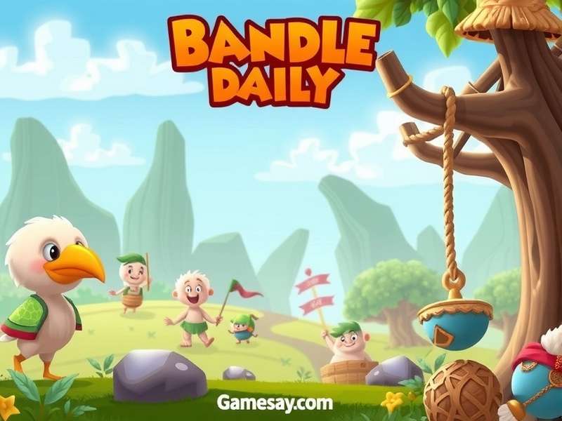 Bandle Daily Game – daily music word puzzle interface showing band guessing challenge