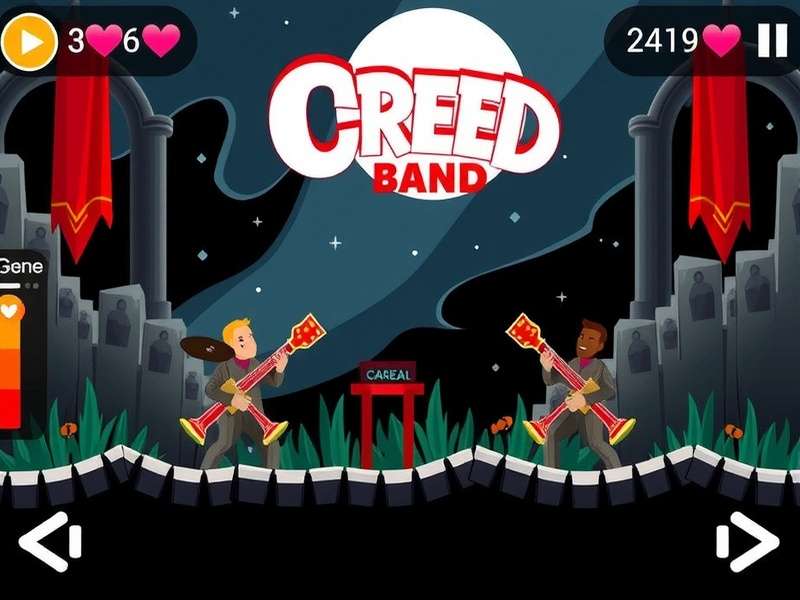 Creed Band live on stage at the Glasgow Hydro – iconic Scottish rock performance