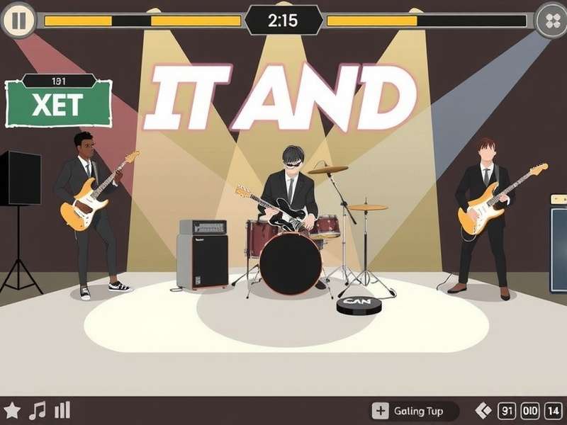 It Band — band-themed gaming universe visual