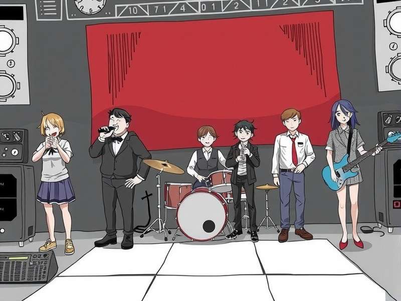 A visual representation of band culture across music and gaming in the UK